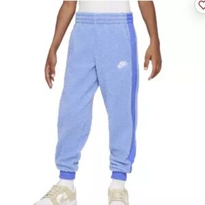 Nike Kids Blue Fleece Joggers